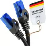 KabelDirekt Cavo Ethernet RJ45 10Gbps per reti Gigabit e modem