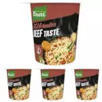 Knorr Noodles Istantanei al Gusto Manzo - Pronti in 3 Minuti