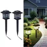 Lampade Solari LED Impermeabili per Vialetti e Giardini - Illuminazione 6-12 Ore