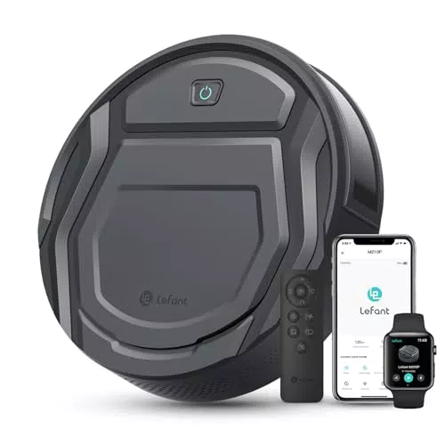 LEFANT M210P Robot Aspirapolvere Wi-Fi, 2200Pa, 120 min Autonomia, 6 Modalità