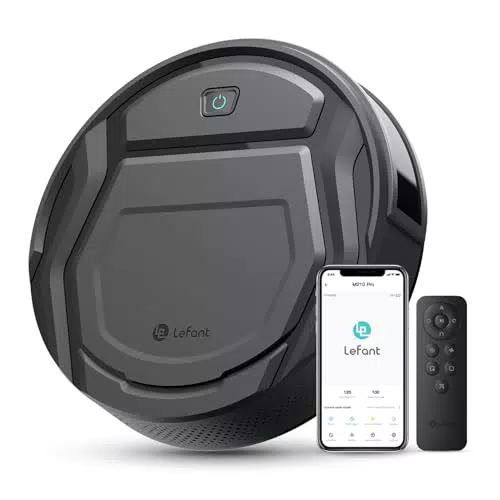 LEFANT M210PG Robot Aspirapolvere con Telecomando e Compatibilità Alexa