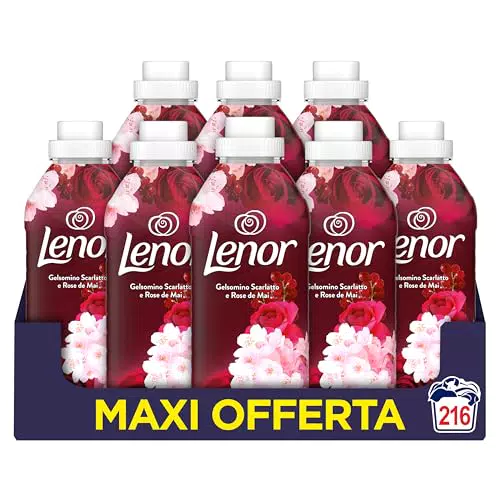 Lenor Ammorbidente Lavatrice Concentrato, Freschezza Durevole con Olii Profumati