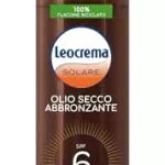 Leocrema Olio Abbronzante Spray SPF 6 Resistente all'Acqua Assorbimento Rapido