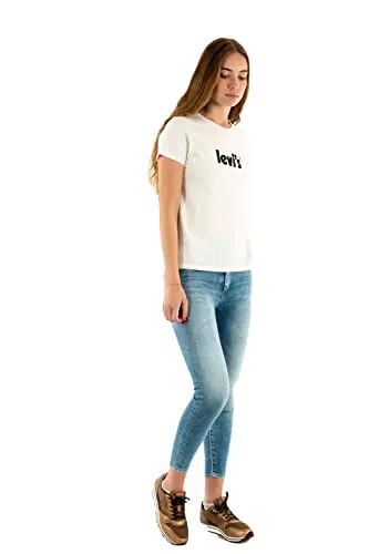 Levi's The Perfect Tee - T-Shirt Donna con Logo Poster