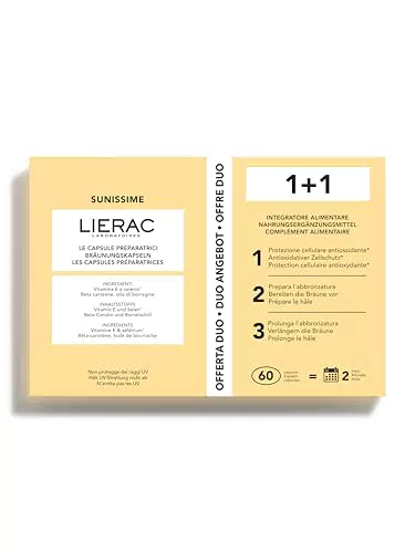 Lierac Sunissime Capsule Preparatrici per la Pelle al Sole e Abbronzatura