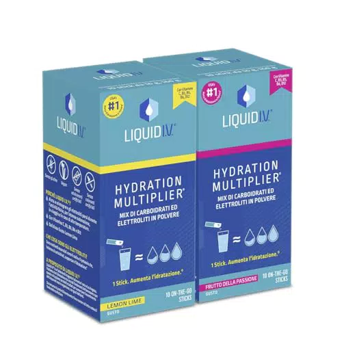 Liquid I.V. Integratore Elettrolitico per Idratazione e Energia Estiva