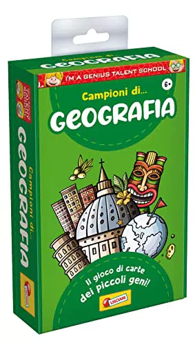 Lisciani I'm a Genius: Campioni di Geografia, gioco educativo per bambini