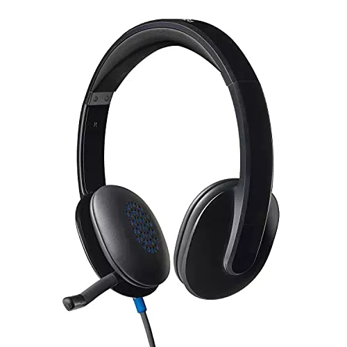Logitech H540 Cuffie Cablate Stereo con Microfono e Cancellazione Rumore