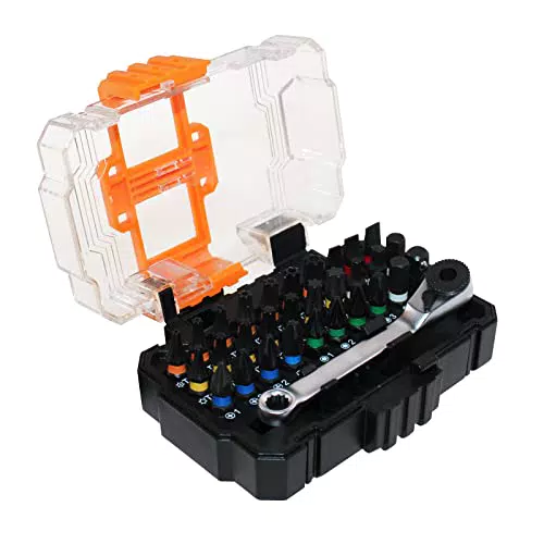 Machoman Valigetta portatile 1MC031 con punte e chiave a cricchetto