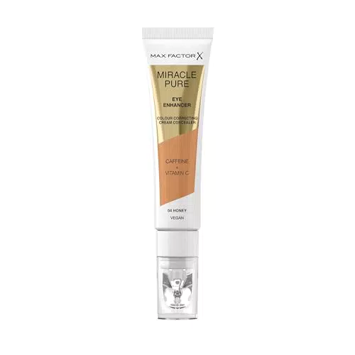 Max Factor Miracle Pure Eye Enhancer - Correttore Occhiaie Vegano con Caffeina e Vitamina C