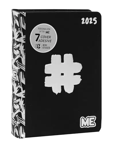 ME Diario Classic Edition 16 Mesi Medium per Scuola 2024-2025, Copertina Morbida