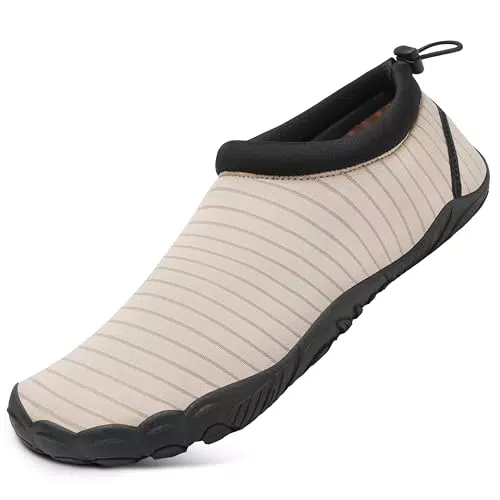 Mishansha Scarpe da Scoglio Donna Scarpette a Piedi Nudi Uomo Beige 41