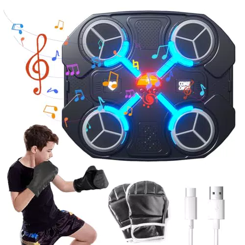 Music Boxing Machine - Macchina di Allenamento Elettronica Intelligente con LED