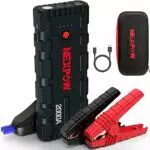 NEXPOW Avviatore Batteria Auto 2000A per Motori Fino a 7.5L con Torcia LED