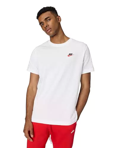 Nike M Nsw Club Tee - Maglietta Uomo Casual in Cotone