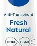NIVEA Deodorante Fresh Natural Antitraspirante 48 Ore Senza Alluminio