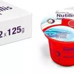 NUTILIS Aqua Gel Granatina - Gelatina Senza Zucchero per Disfagia