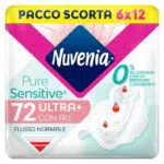Nuvenia Assorbente Pure Sensitive Ultra Giorno con Ali per Flusso Normale