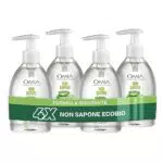 Omia Sapone Eco Bio Aloe Vera - Sapone Liquido Idratante per Mani e Viso