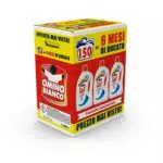 Omino Bianco - Detersivo Lavatrice Igienizzante Liquido, 240 Lavaggi