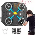 OneNine Macchina da Boxe Bluetooth con Musica e LED per Interni e Palestra