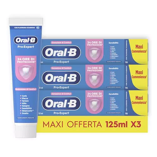 Oral-B Dentifricio Pro-Expert Sensibilità Eucalipto e Menta Piperita 125 ml