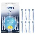 Oral-B Testine di Ricambio iO Series Ultimate Clean White per Spazzolino Elettrico Oral B