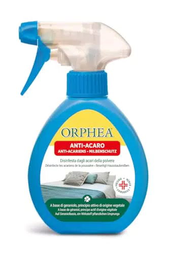 Orphea Salvalana Spray Disinfestante Antiacaro per Materassi e Cuscini