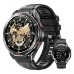 Oukitel Smartwatch GPS Uomo, Orologio Militare Impermeabile con Bluetooth e Monitoraggio Sportivo