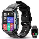 OUKITEL Smartwatch Uomo Militare Impermeabile con Funzioni Sportive e Cardiofrequenzimetro