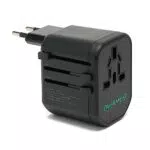 OVERMUST Adattatore Universale da Viaggio con 2 Porte USB e Spine Intercambiabili