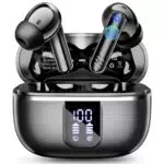 OWMSIC Cuffie Bluetooth 5.4 con Cancellazione Rumore, Impermeabili IP7, Auricolari HiFi