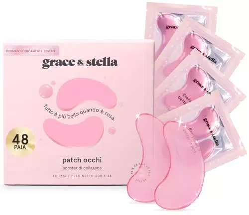 Grace & Stella Eye Patch – Patch Occhi in Gel per Ridurre Occhiaie e Gonfiori