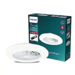 Philips Ventilatore da soffitto con luce, SceneSwitch e telecomando