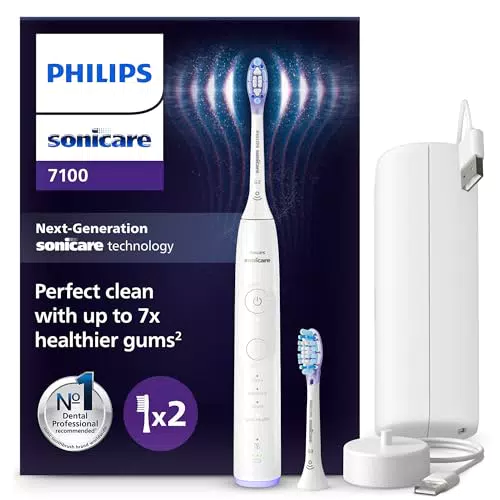 Philips Sonicare HX7420/02 Spazzolino Elettrico Sonico con App e 4 Modalità