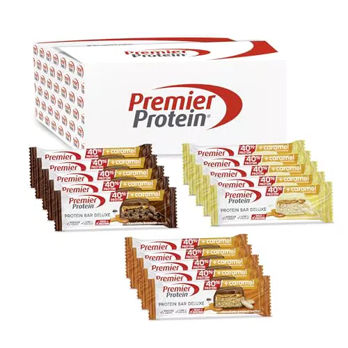 Premier Protein Bar Deluxe - Alte proteine, basso contenuto di zuccheri