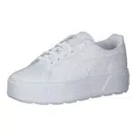 PUMA Karmen L, Sneakers Donna, White White Silver