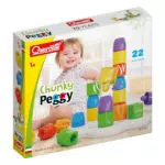 Quercetti Chunky Peggy: Gioco creativo per bambini stimolante e divertente