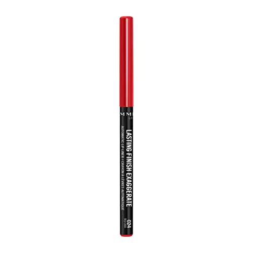Rimmel London Matita Labbra Automatica Exaggerate, Lunga Durata