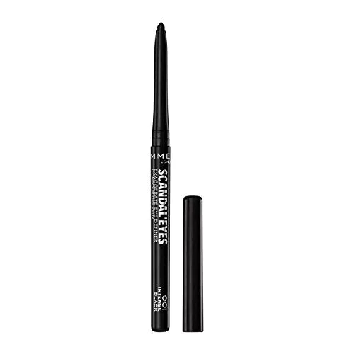 Rimmel London ScandalEyes Exaggerate Eye Definer, Matita Occhi Automatica Waterproof a Lunga Durata dal Colore Intenso e Tratto Ultra Preciso