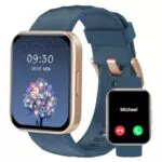 RUIMEN Smartwatch Uomo Bluetooth Compatibile iOS e Android, Fitness Tracker IP68