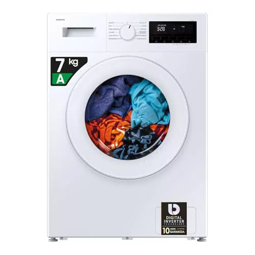 Samsung Lavatrice Slim WW70FG3M05TW/ET, Libera Installazione, Vapore Igienizzante
