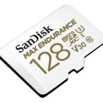 SanDisk MAX ENDURANCE 128 GB microSDXC per Dashcam e Monitoraggio Video