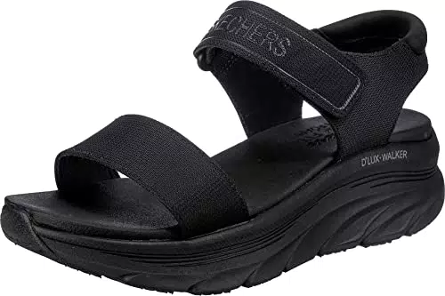 Skechers D'lux Walker Sandali Donna - Comfort e Stile per Ogni Occasione
