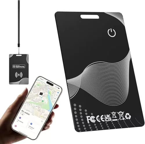 Smar Airt Wallet Tracker - Localizzatore GPS Bluetooth Impermeabile per Borse e Bagagli