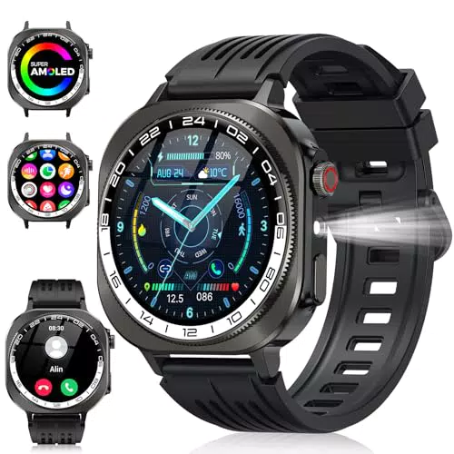 Smartwatch Fitpro AMOLED con Chiamate Bluetooth e Tracker Fitness IP68