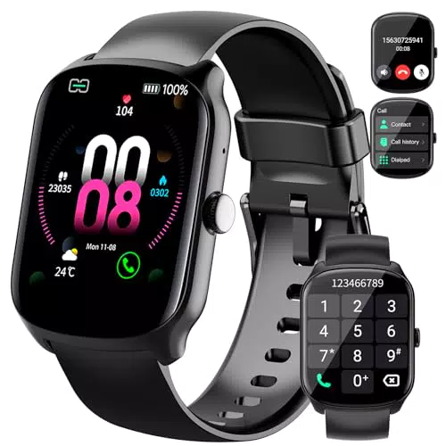 Smartwatch Bluetooth Multisport con Risposta Chiamate e Monitoraggio Fitness