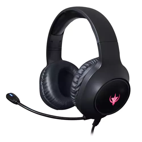 SPYCO Cuffie Gaming Impulse HE-121 con Suono Cristallino e Microfono Omnidirezionale