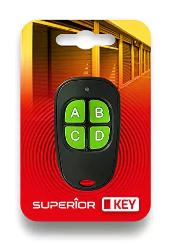 Superior KEY Radiocomando Universale a 4 Canali 433.92 MHz Codice Fisso