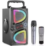 SUPNIU Cassa Bluetooth Portatile 60W con Bassi Profondi e Radio FM